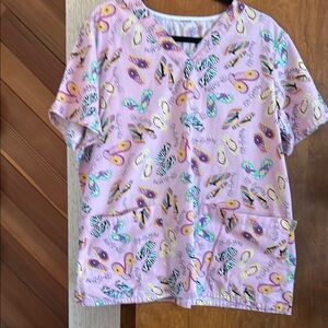 Women’s XL scrub top